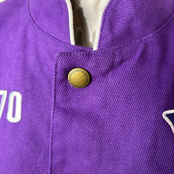 Benedict College Racing Jacket NWT - Picture 4 of 12